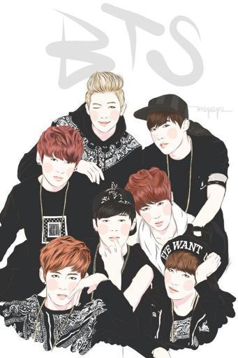 Bts (caricaturas) | •K-Pop• Amino