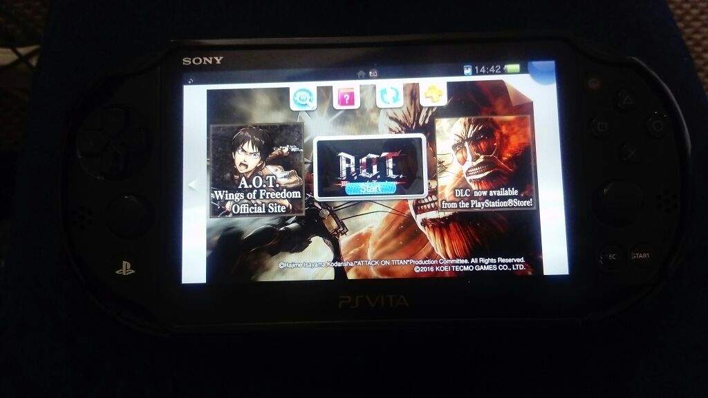 attack on titan wings of freedom ps vita