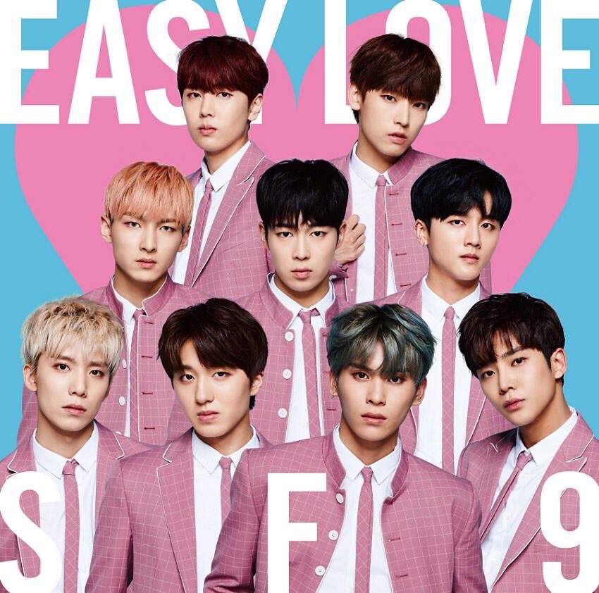 SF9 2nd Japanese Single "Easy Love" Album Jacket | SF9 Amino