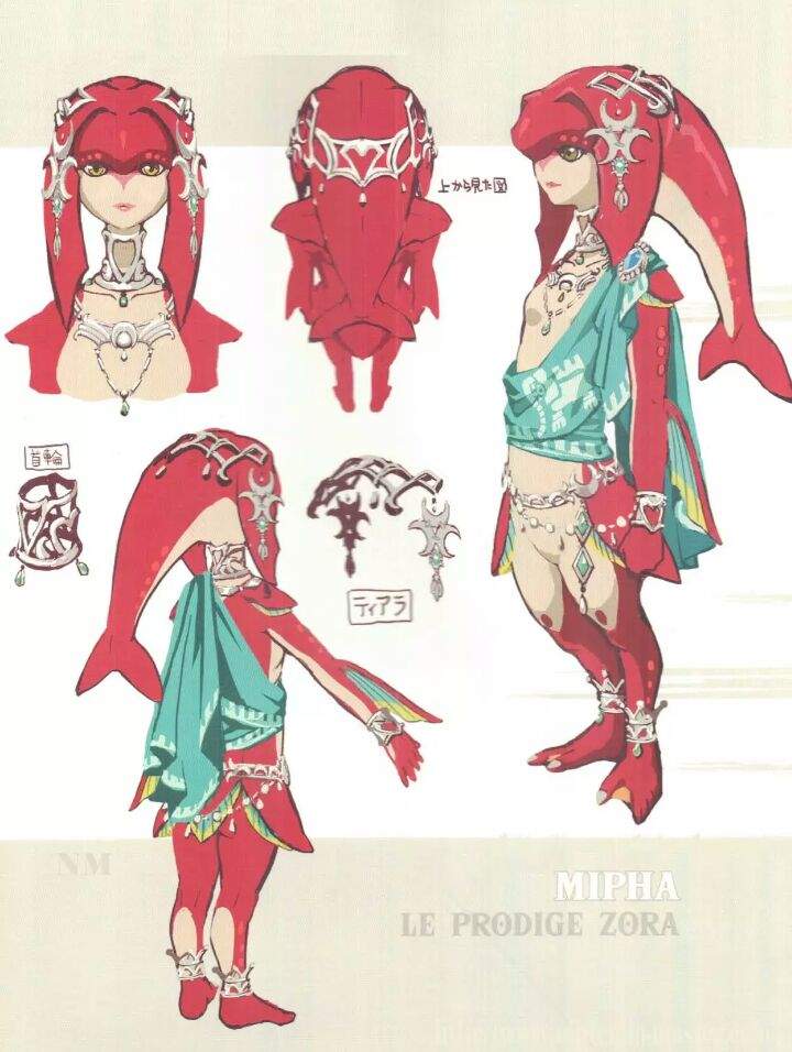 Dibujo de mipha | Zelda Amino En Español Amino