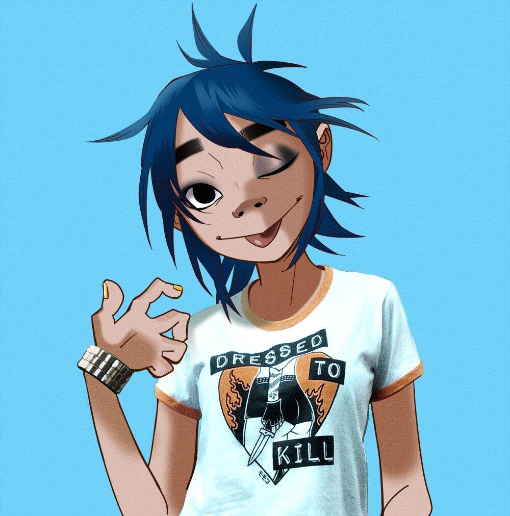 Фото 2d gorillaz