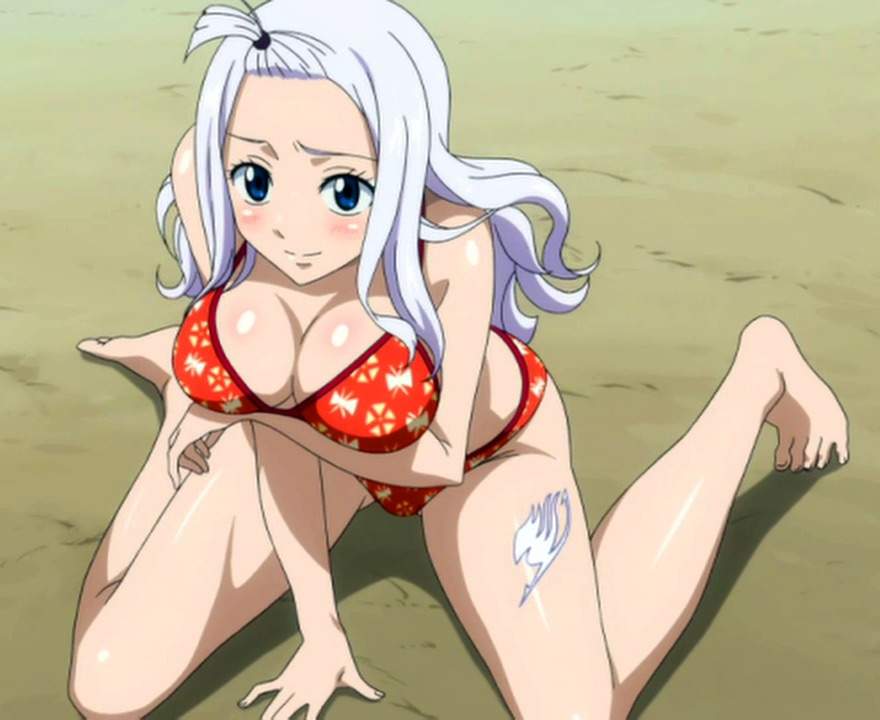Fairy tail Girls Bathing Suit Pics, Not To Hot.