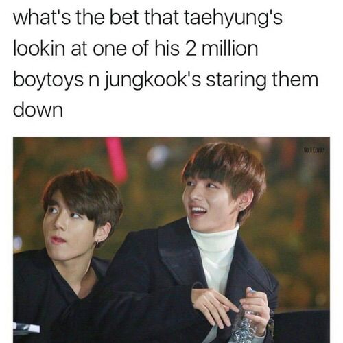 Vkook Memes 🐰🐯 ️ | Kim Taehyung Amino