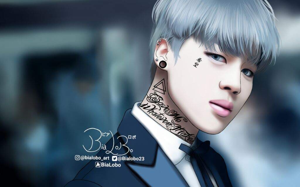 ♥Jimin (Tattoo) BTS Fanart♥ •Kpop• Amino