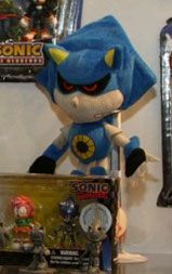 jazwares metal sonic plush