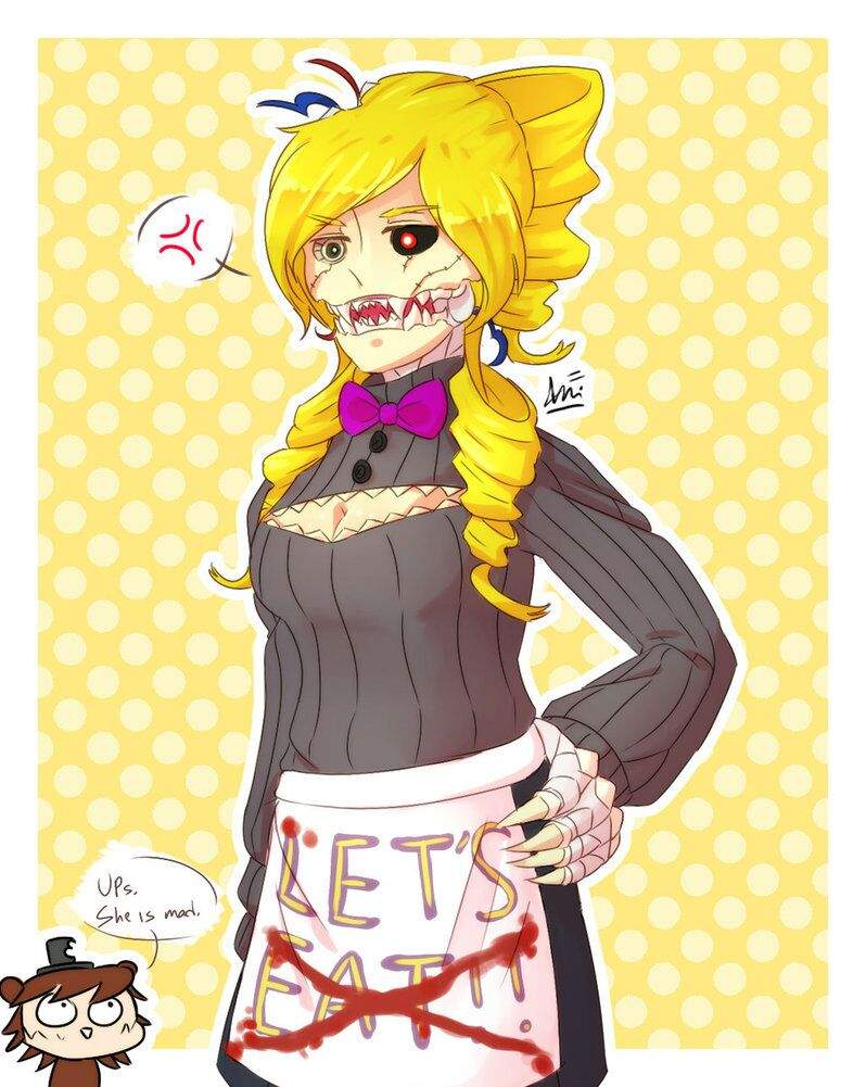 Nightmare Chica Human Five Nights At Freddys Amino