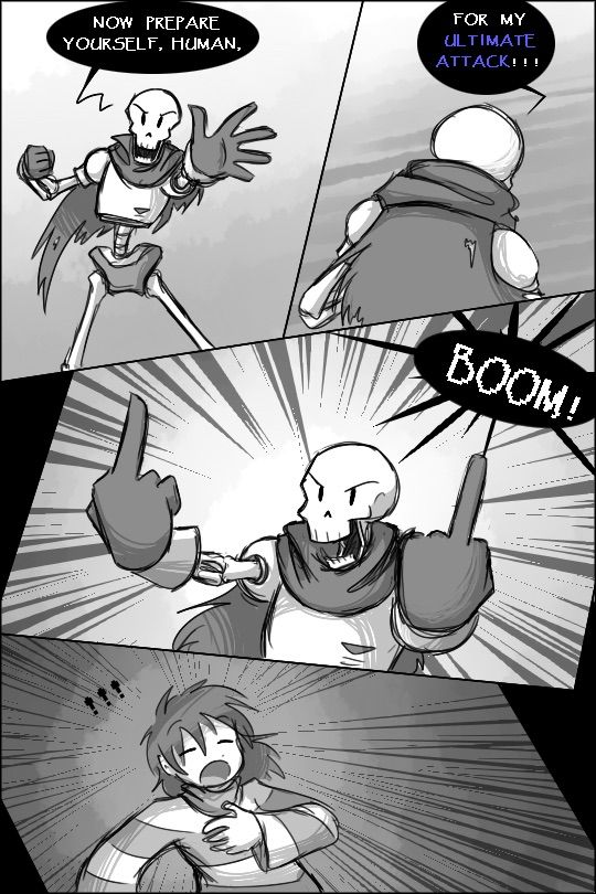 Handplates/Undertale Comic: The Blanket Monsters & The Ultimate Attack ...