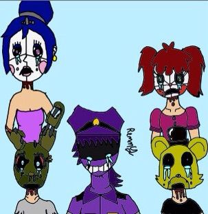 The afton family | Five Nights At Freddy's Amino