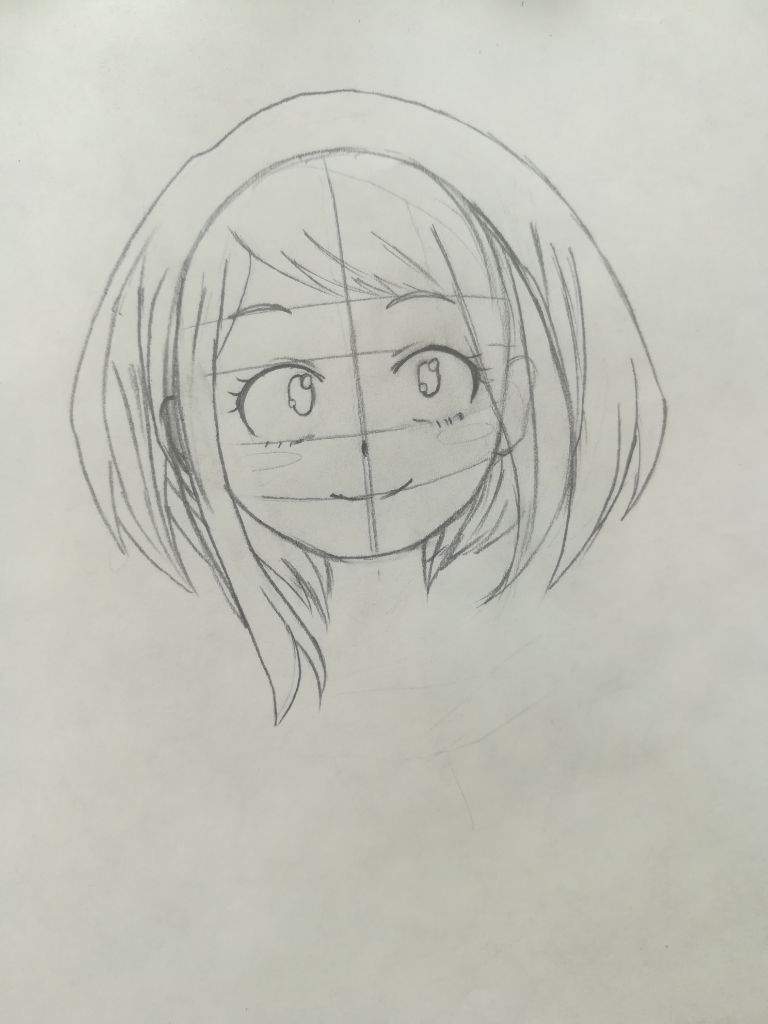 Ochako Uraraka || Art Process | Anime Amino