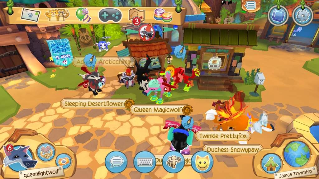 Animal Jam Jamaa Township