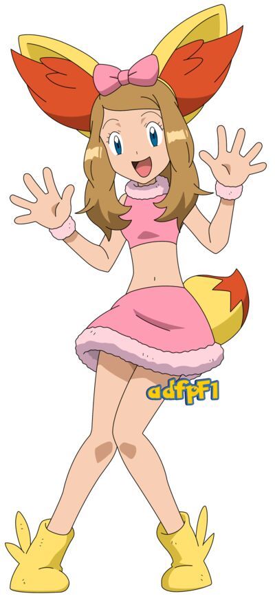 Pokemon Serena Fennekin Outfit