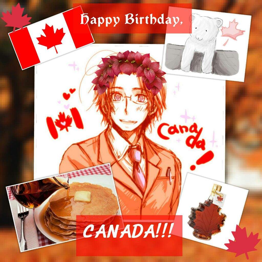 Happy Birthday Canada Hetalia Amino