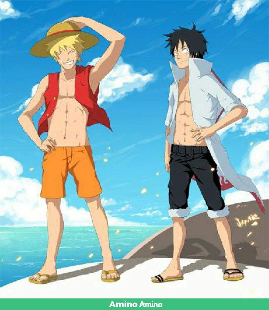 Quien No Quisiera Ver A Naruto Y A Luffy Juntos | •One Piece• Amino