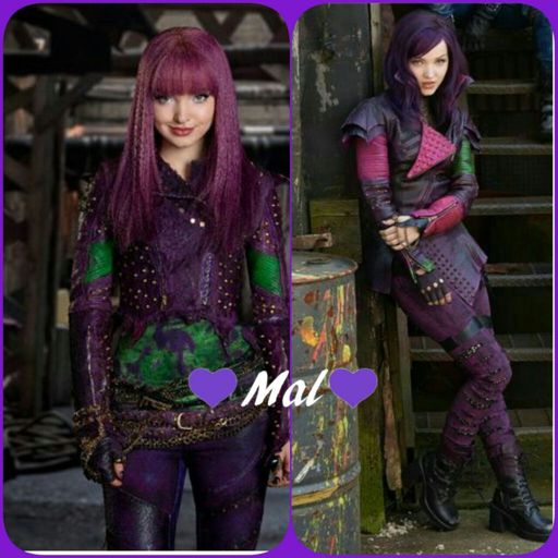 I draw Mal from Descendants 2 | Disney Descendants Amino