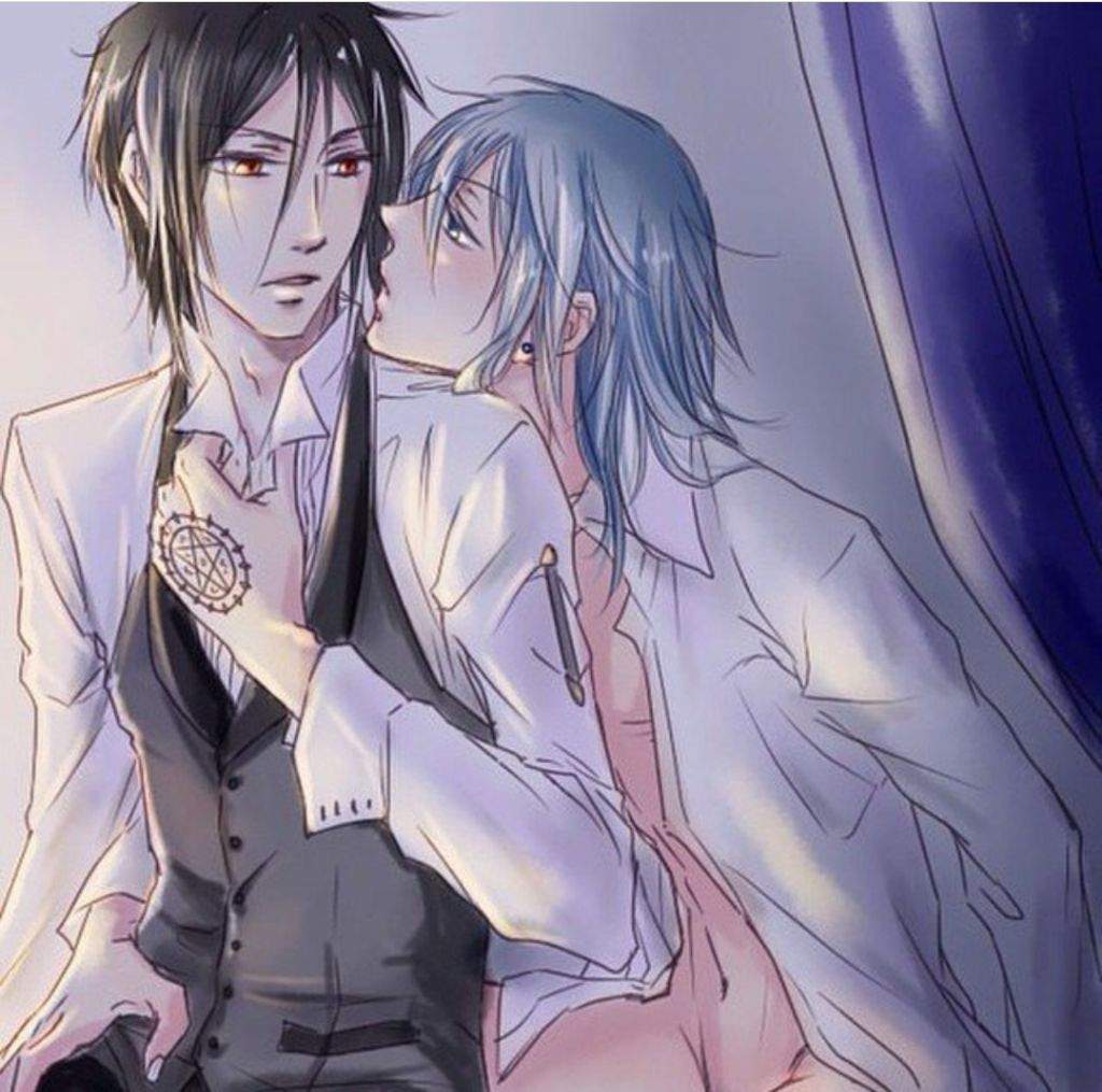 Ciel x sebastian lemon