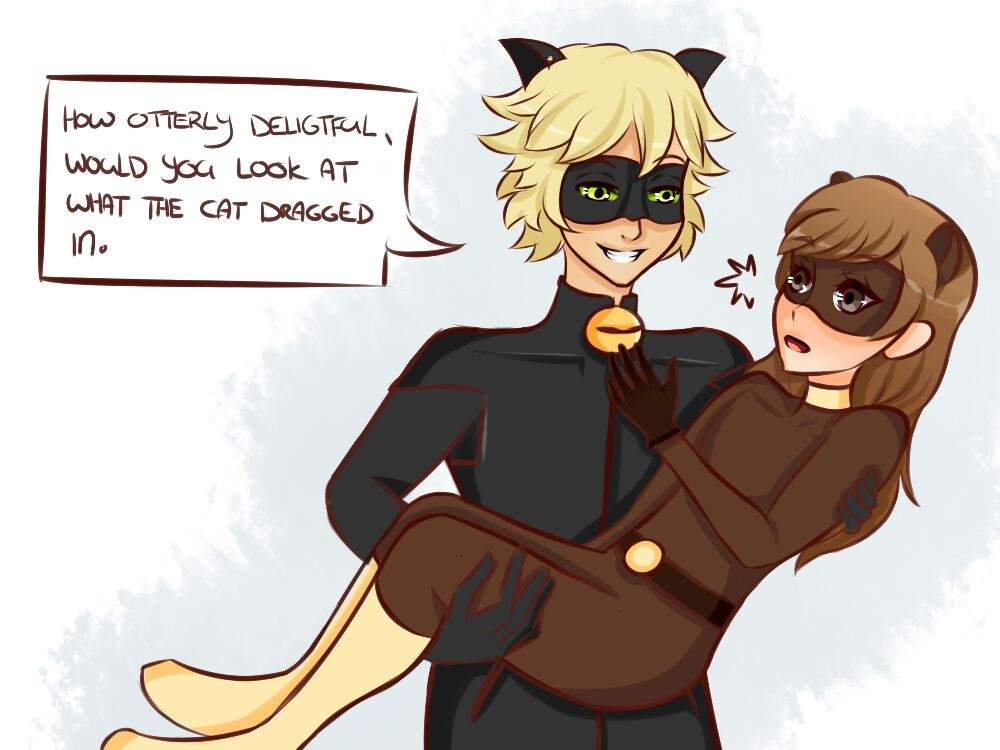 CHAT NOIR AND OC FOR ASTRID | Miraculous Amino