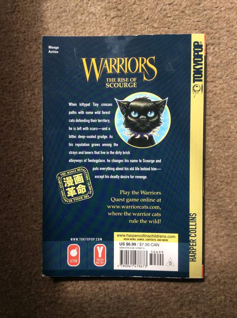 the rise of scourge by erin hunter