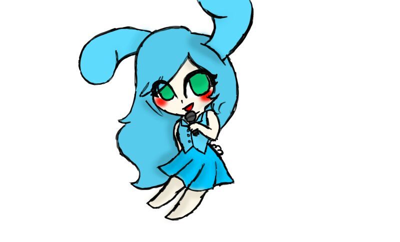 Chibi Girl Toy Bonnie Five Nights At Freddy S Amino