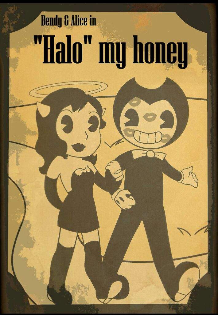 Bendy X Alice Angel X Boris °•bendy And The Ink Machine•° Amino