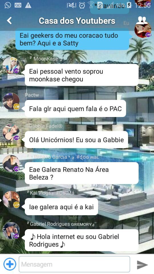 Perguntas E Respostas Pt 1 Ft Gabbie Moon Kai Castanhari Gabriel Renato E Pac Nanatsu No Taizai Amino