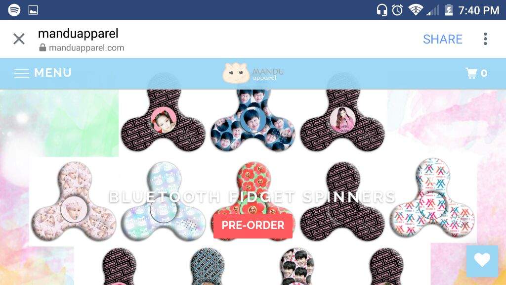 bts pop it fidget toy