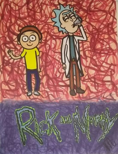 FANART... wOOhOO | Rick And Morty Amino