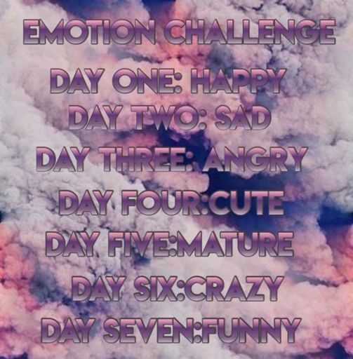 Emotion Challenge | ALLSTARS ENTERTAINMENT Amino