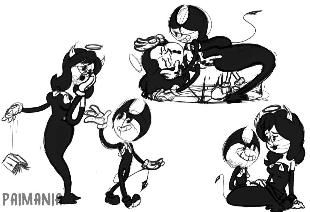 bendy and the ink machine alice angel inflation