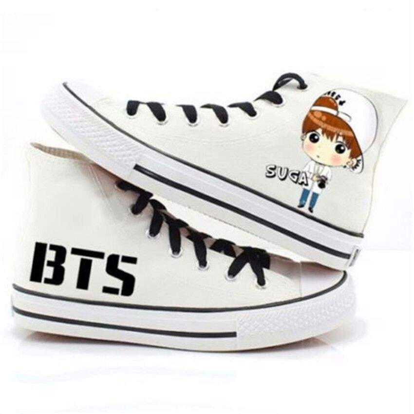 Bts converse high. Конверсы БТС. Converse кеды БТС. Конверс коллаборация с БТС. Кастом кроссовки BTS.