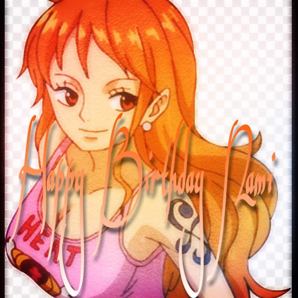 happy birthday nami one piece