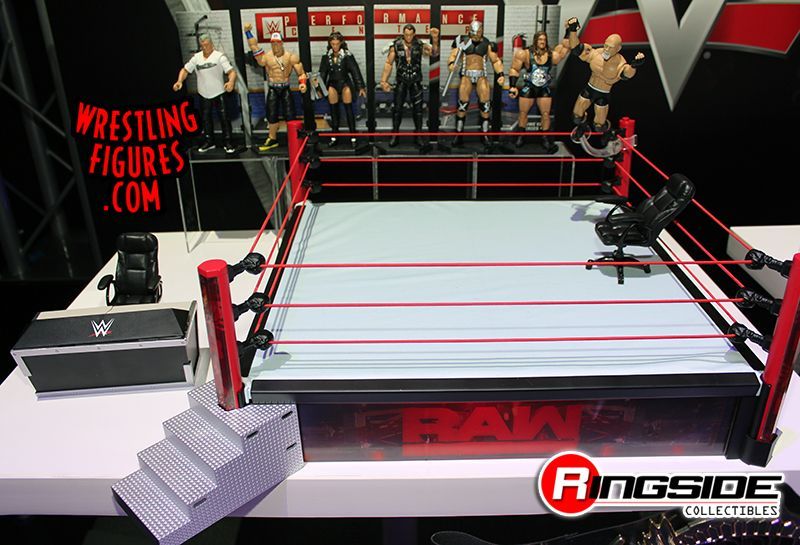 wwe raw wrestling ring toy