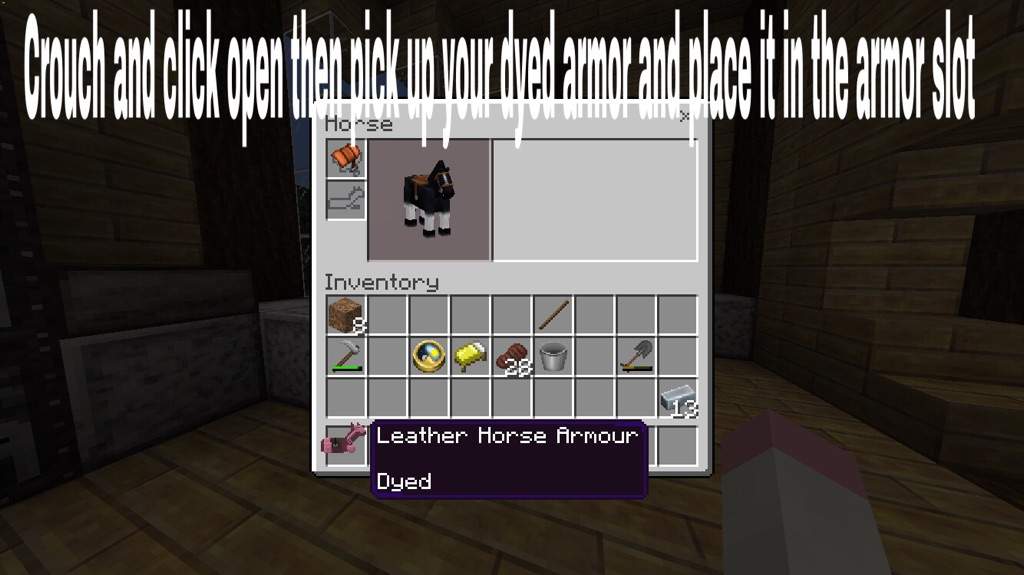 How To Dye Leather Horse Armor Minecraft Amino