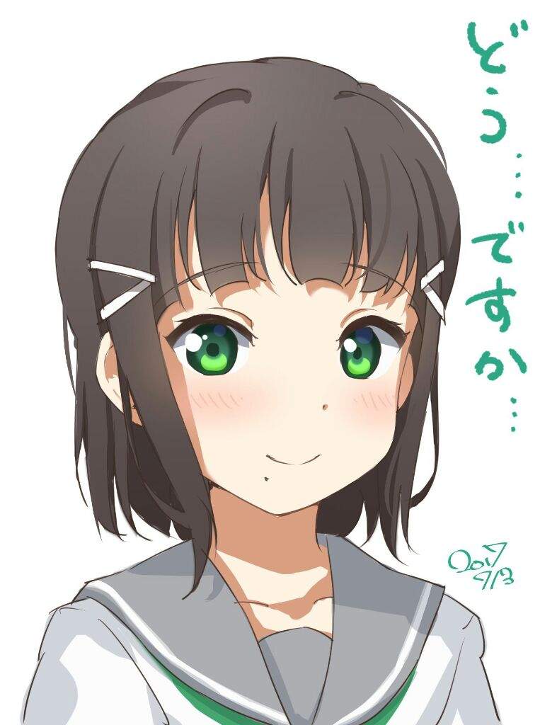 Kurosawa Dia with short hair | LOVE LIVE! Amino