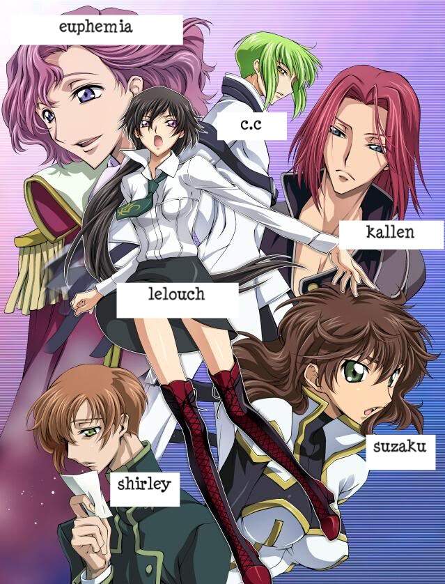 If These Code Geass Characters Were The Opposite Gender Code Geass Amino