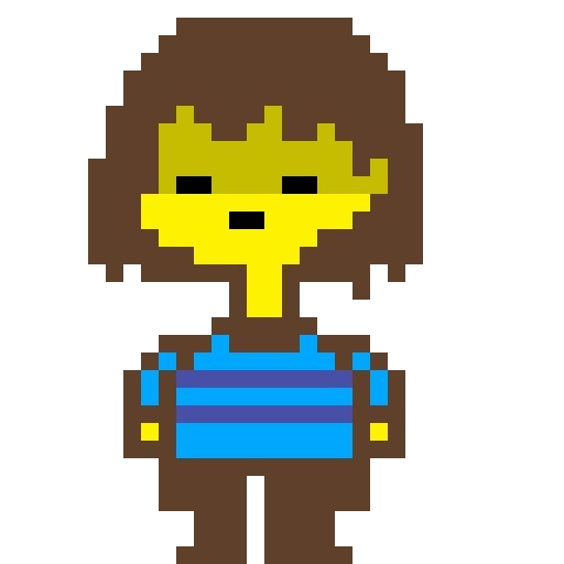 Glitchtale Frisk Sprite | Undertale Amino