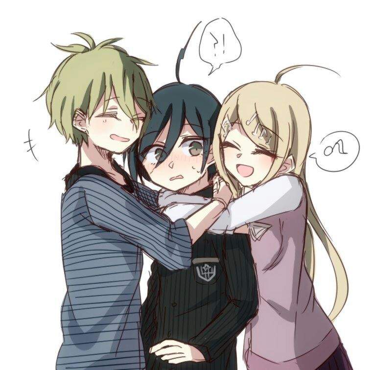 Amami Rantaro Saihara Shuichi Akamatsu Kaede Аниме Amino Amino