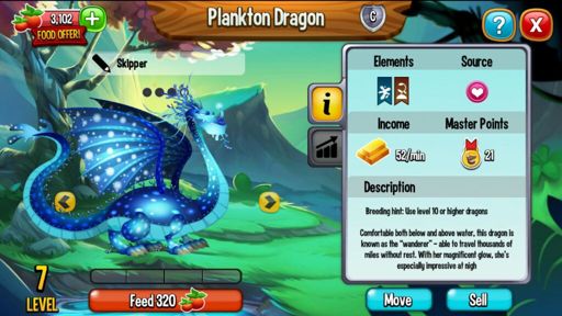 plankton dragon dragon city