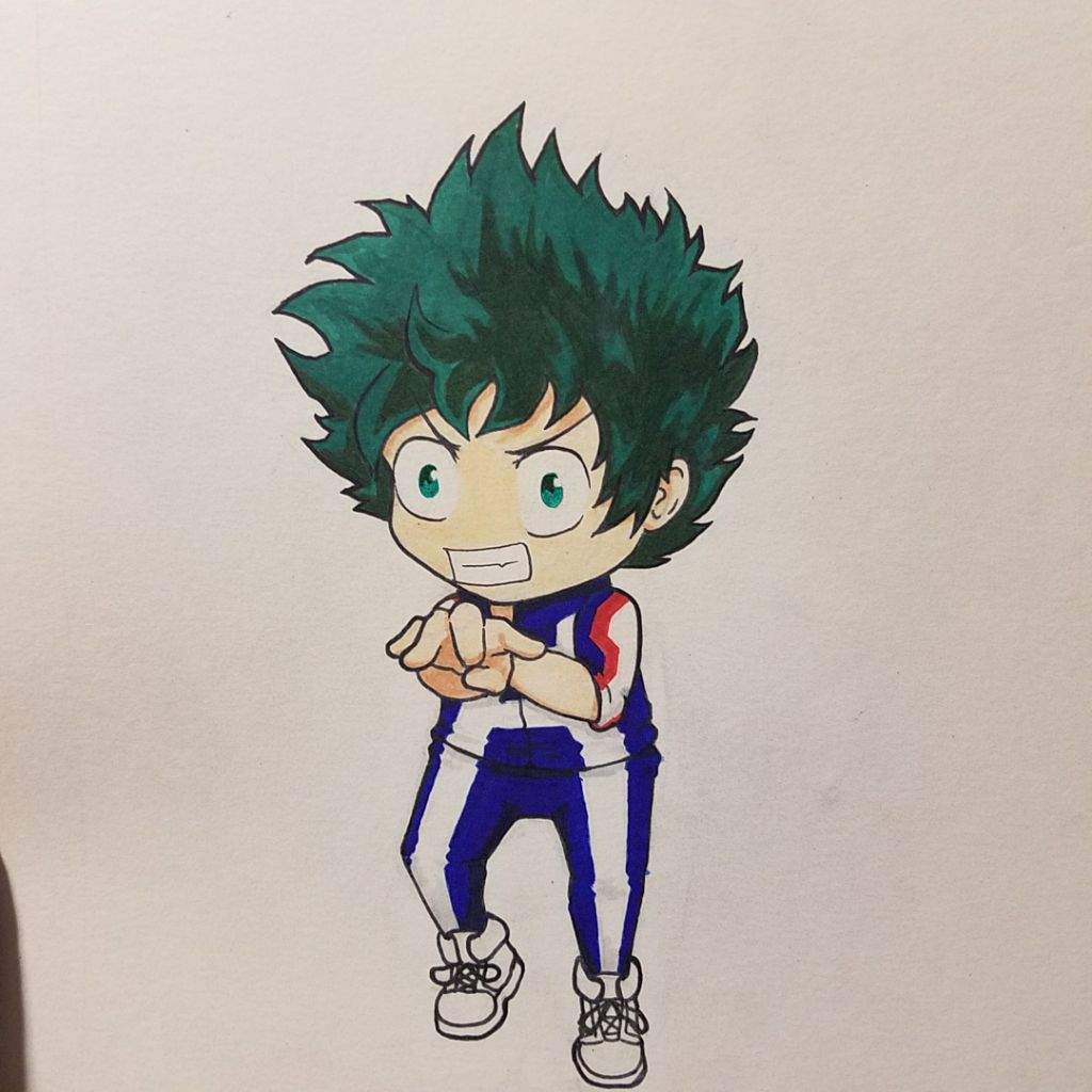 Download Chibi Deku Drawing Process | Anime Amino