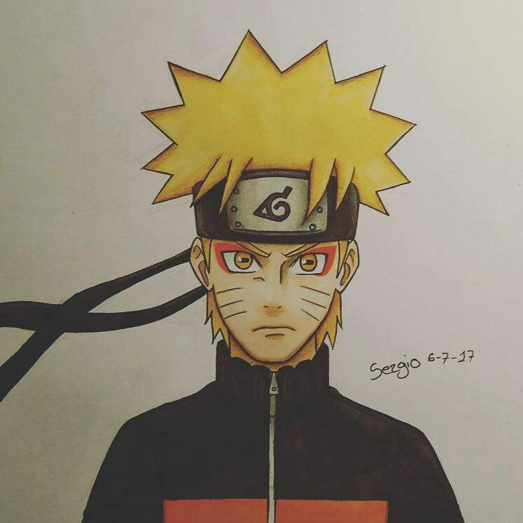 🖌🐸Dibujando a Naruto Sennin Mode🐸🖌 | •Anime• Amino