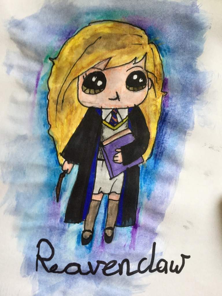 Ravenclaw girl drawing | Harry Potter Amino