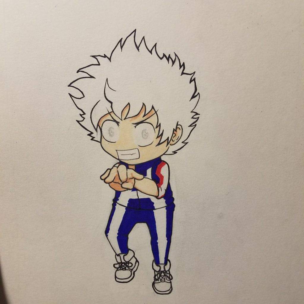 Chibi Deku  Drawing  Process Anime Amino