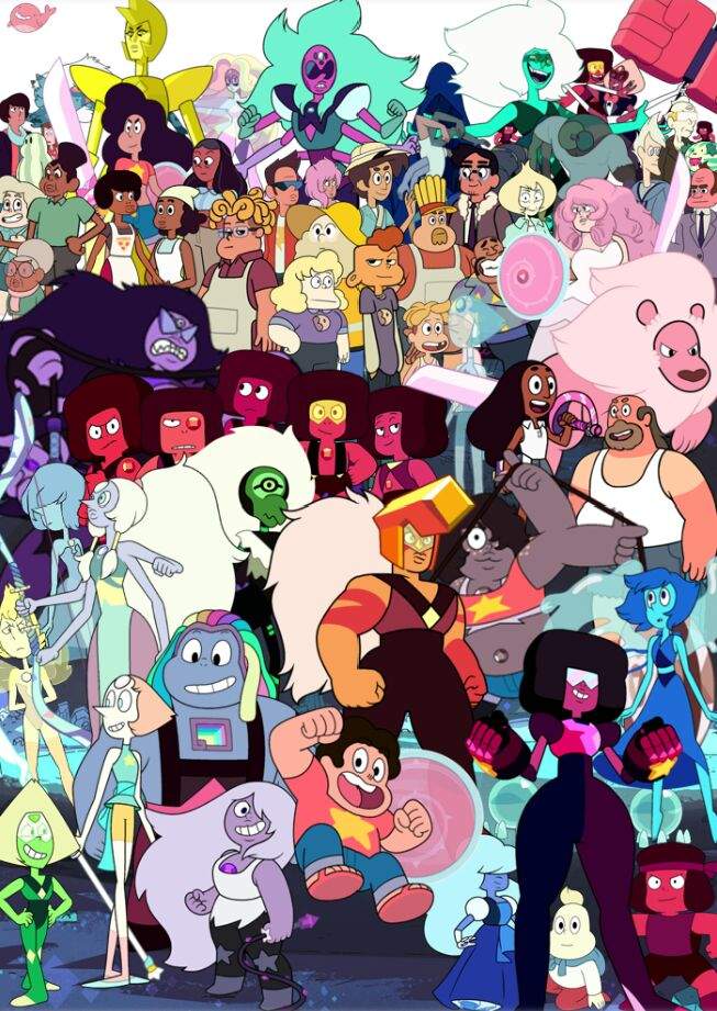 Todos os personagens de Steven até o momento • Steven Universe BR • Amino