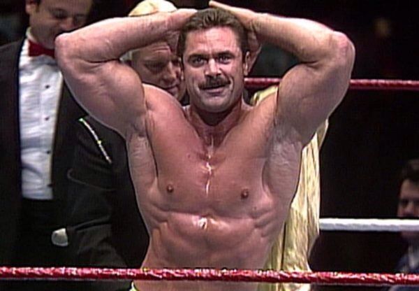 Rick Rude competed in the second ever G1 Climax in 1992. 