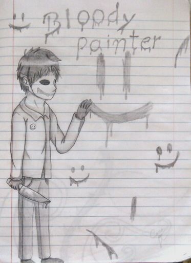 Dibujo de bloody painter | Terror Amino