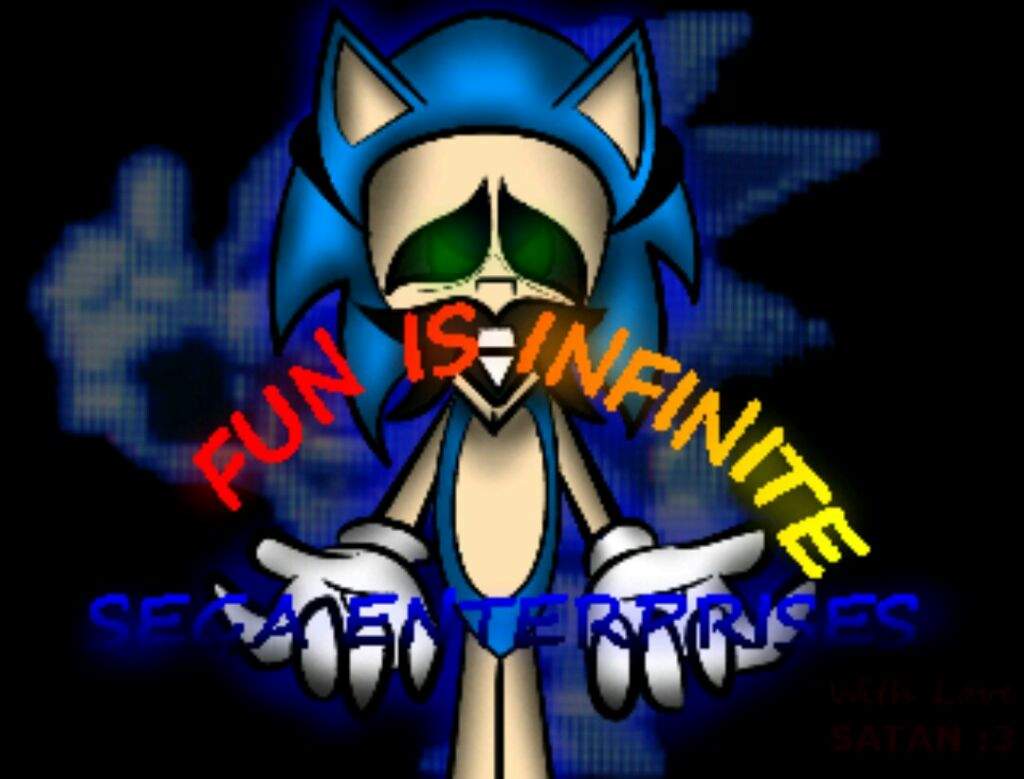 sonic cd creepy message meaning