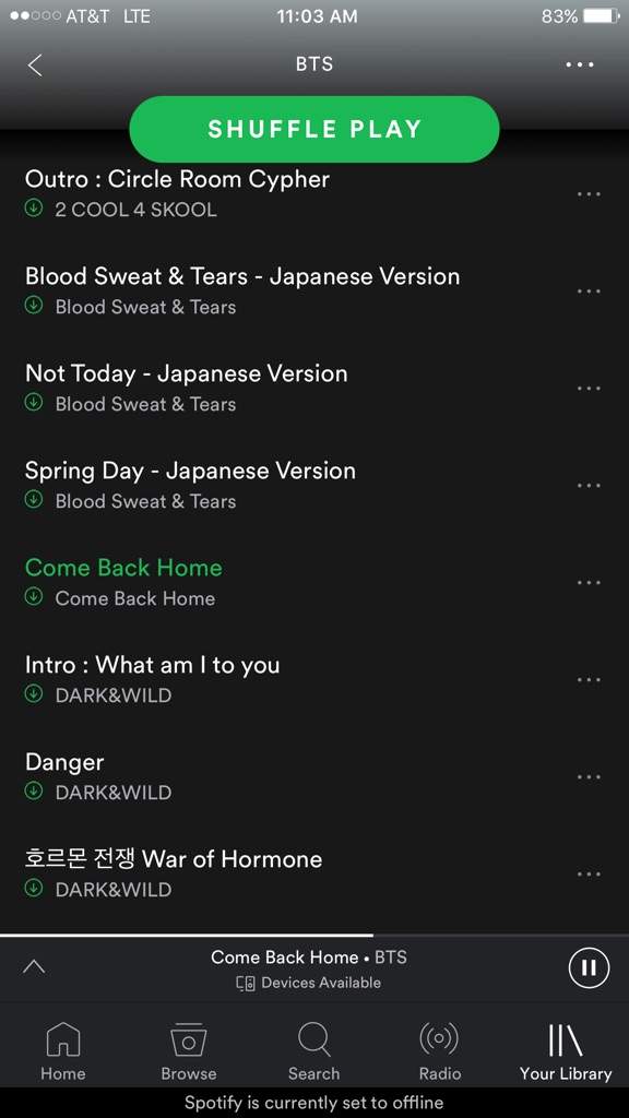 Come Back Home On Spotify Army S Amino