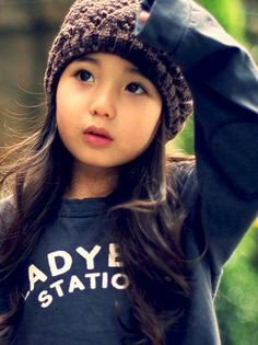 cute korean little girl