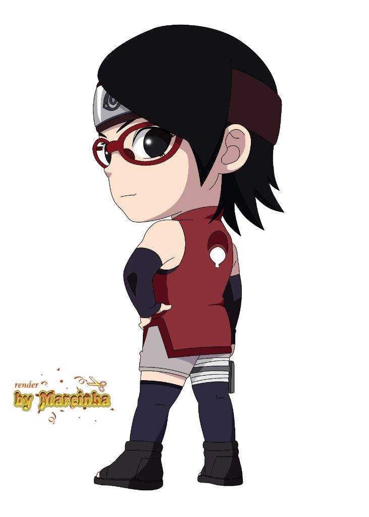 🎨~dibujo Sarada Chibi~🎨 •naruamino• Amino 