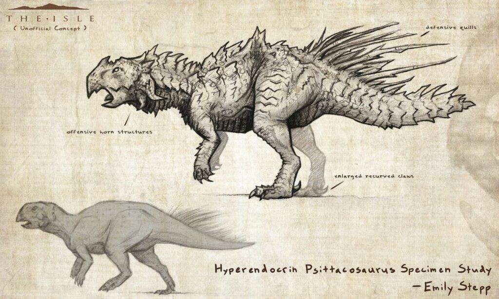 the isle hypo dinosaurs