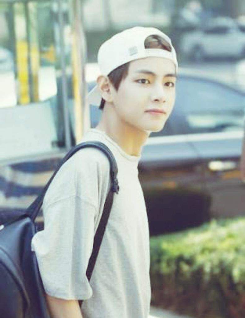 bts v baseball cap